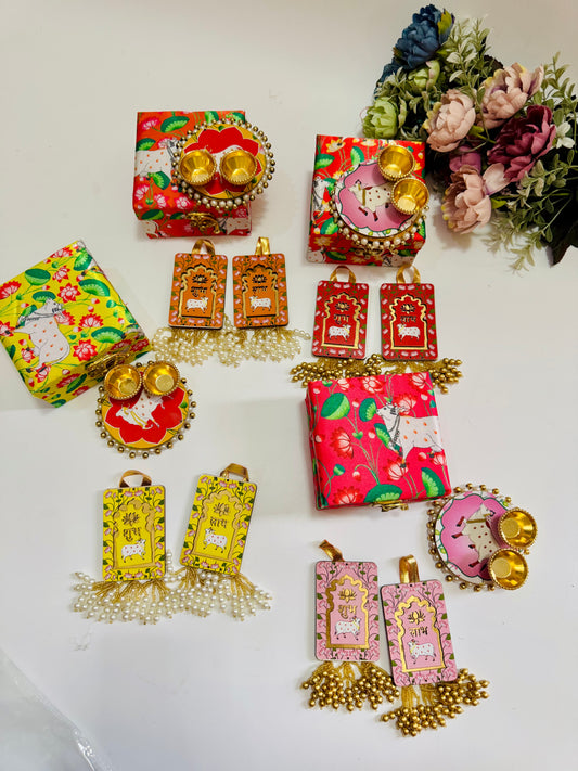 Pichwai theme Diwali hamper