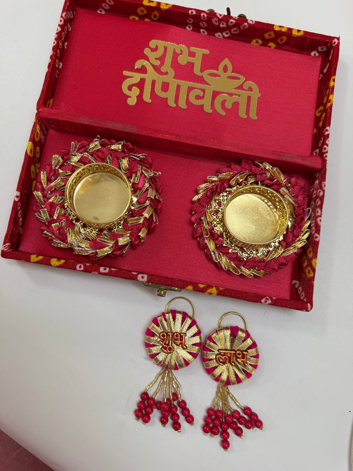 Shubh Deepawali Premium Diya Hamper | Colour-Coordinated Festive Gift Box