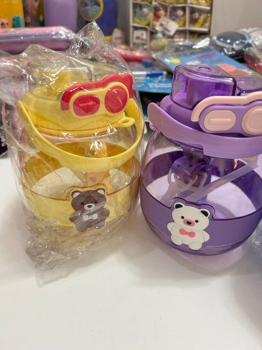 Kids sipper teddy bottle