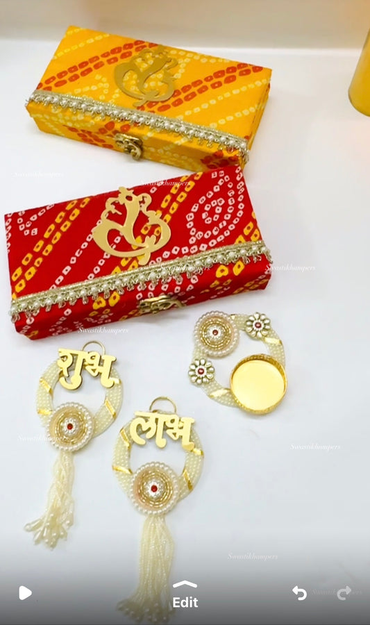 Ganpati hamper Shubh labh + tlight