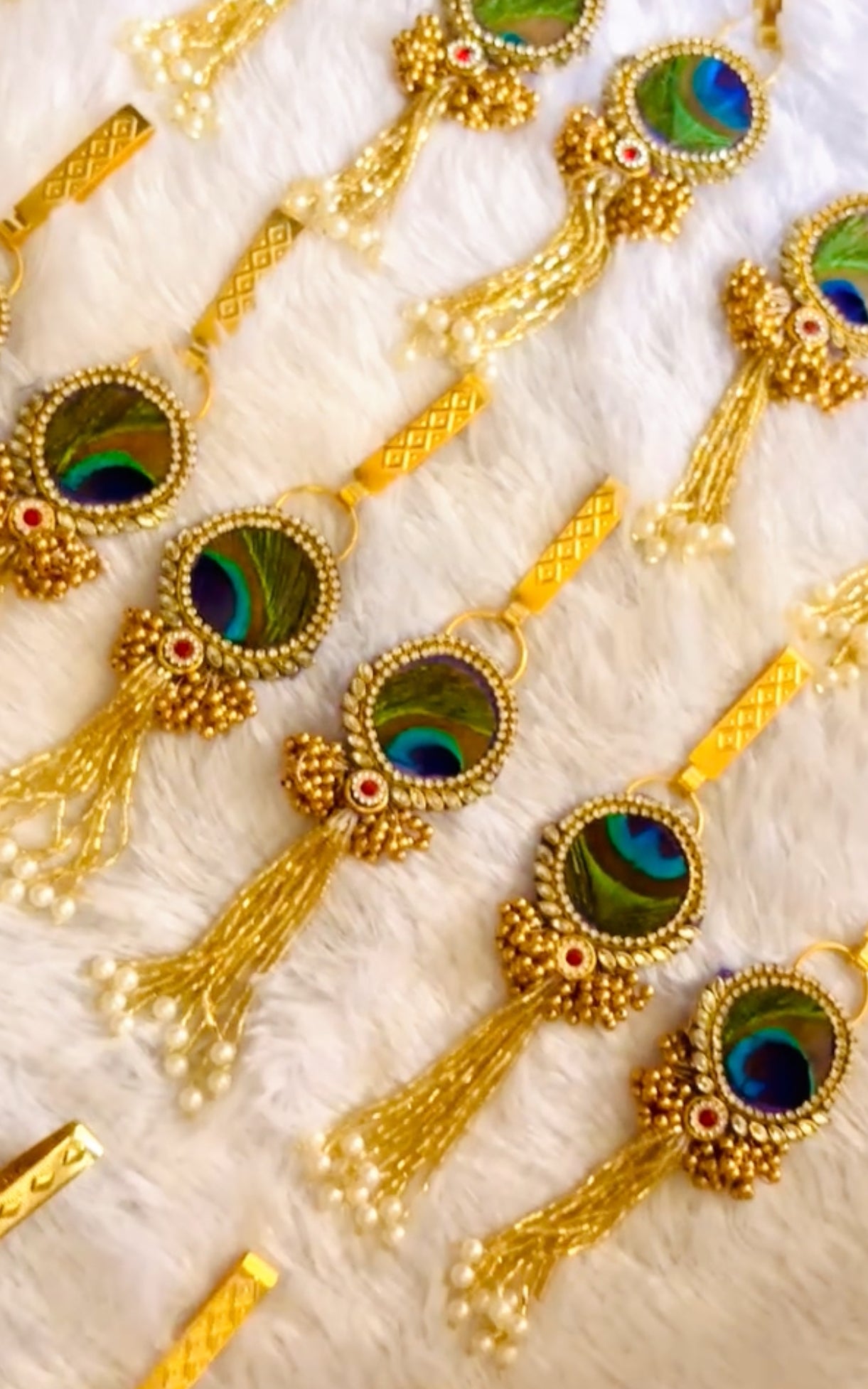 Peacock Theme Satka for Haldi Mehendi | Wedding & Festive Decor Accessory