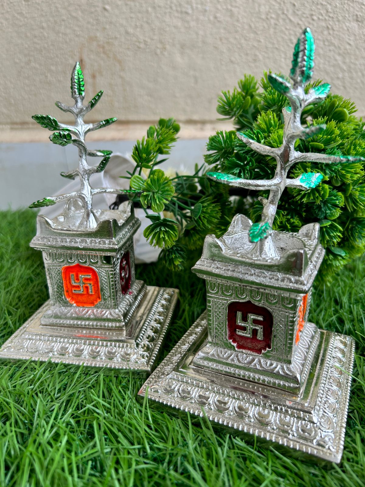 Antique German Silver big size Tulsi