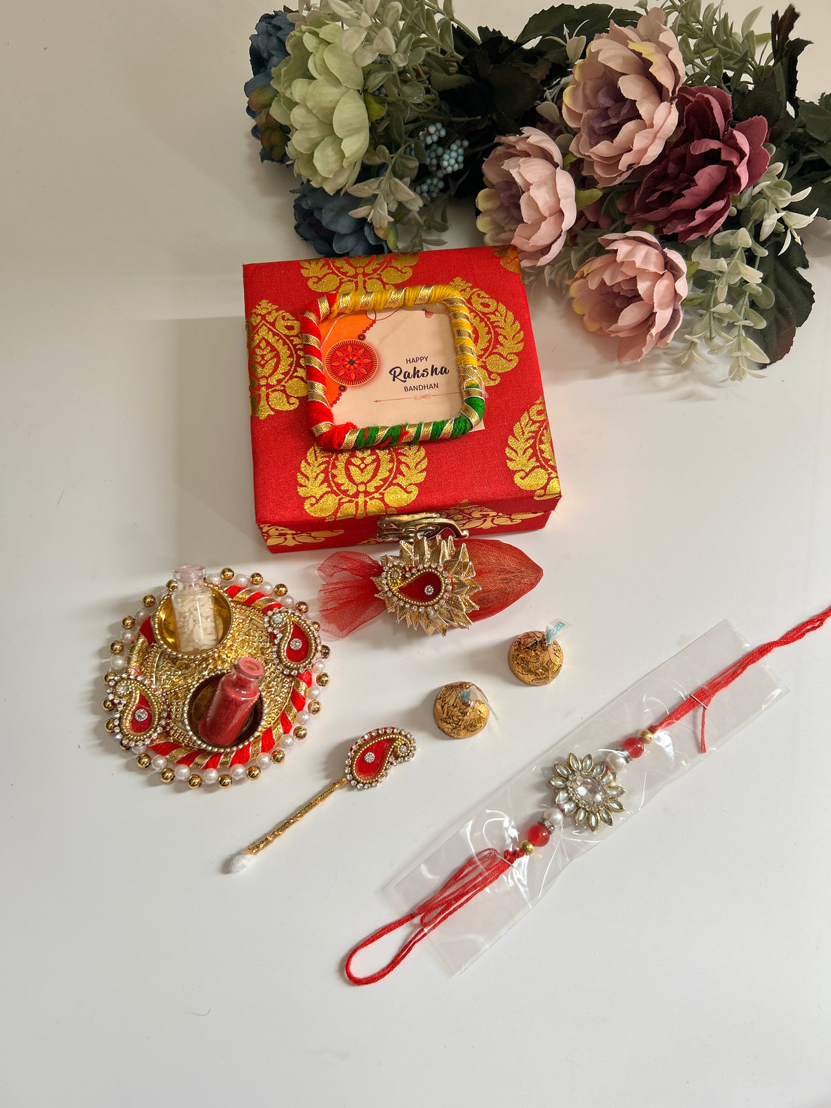 CODE SILVER RAKHI HAMPER