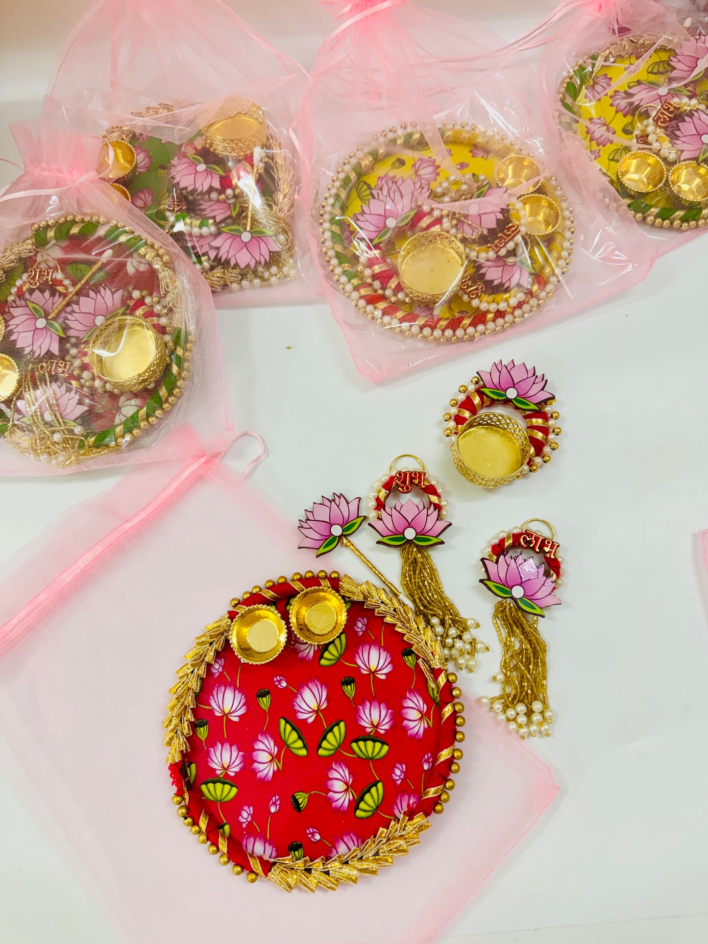 Lotus Theme Hamper for Diwali Gifting | Decorative Festive Hamper