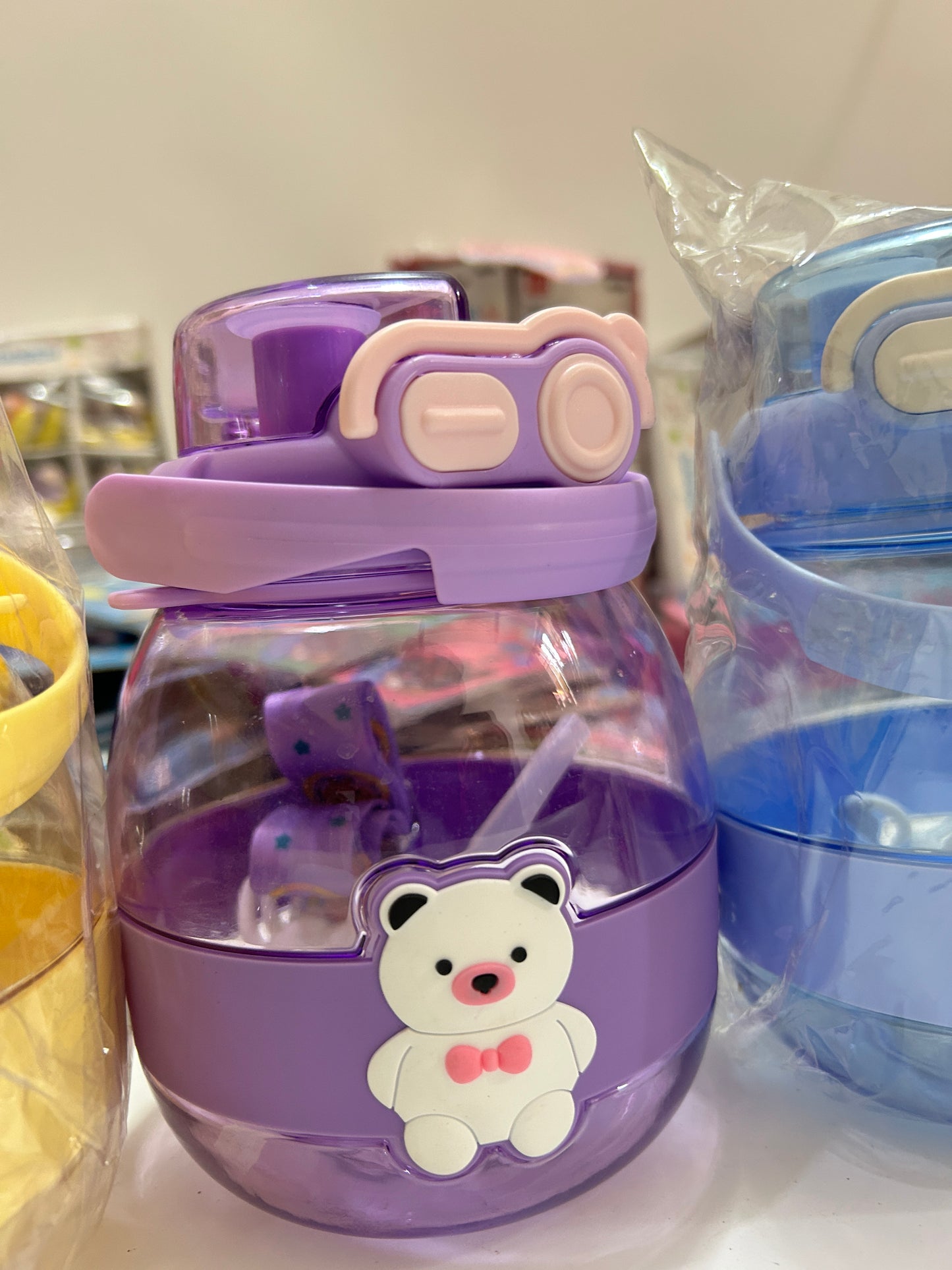 Kids sipper teddy bottle