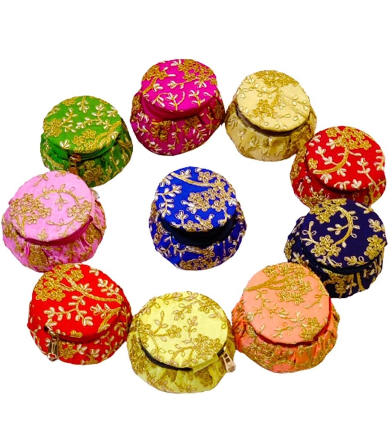 Matki Shape Organiser / Return Gift box- 4  inches