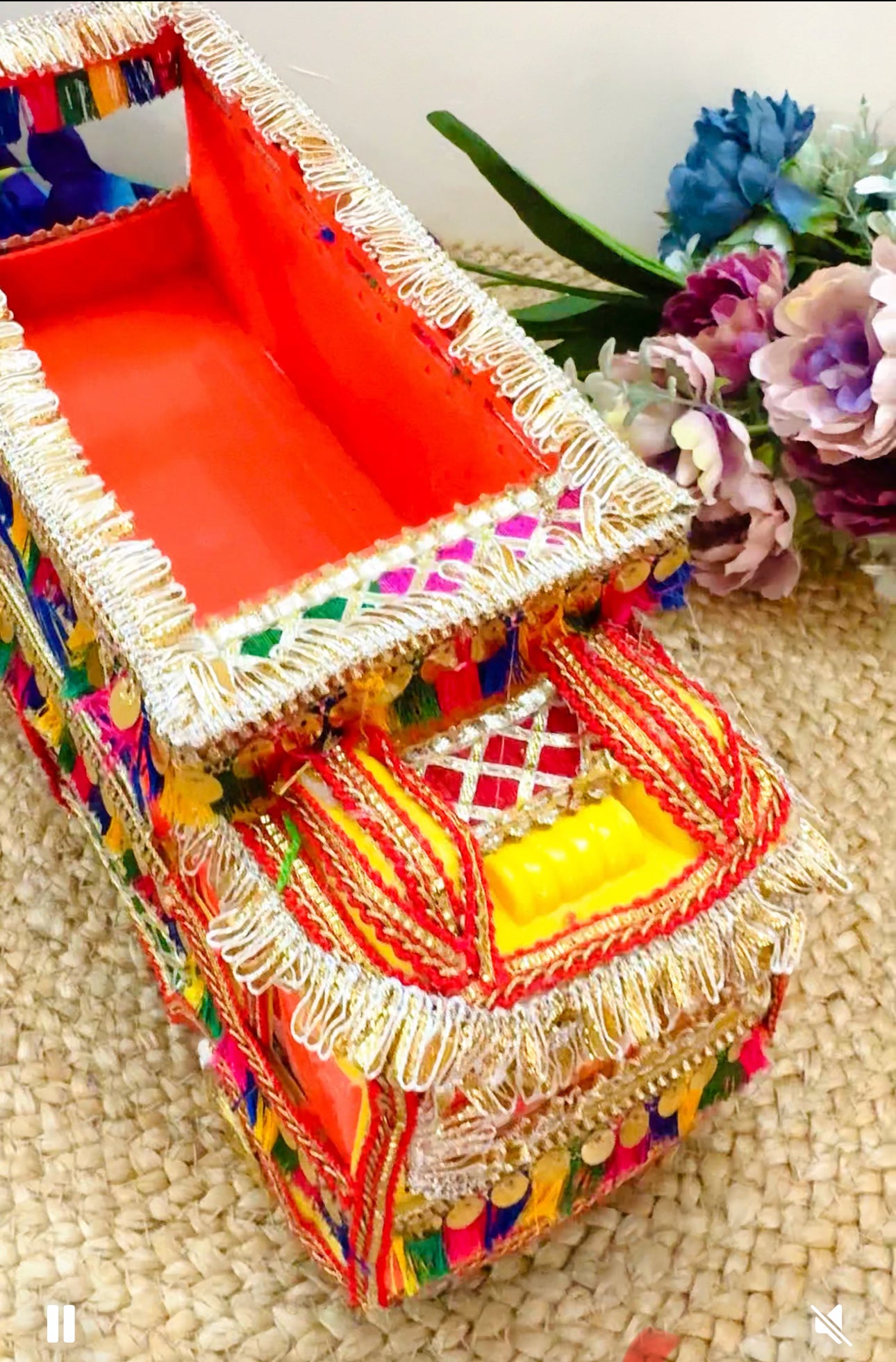 Lohri Truck Shagun Box | Punjabi Theme Gift Hamper Box | Lohri Return Gifts | Decorative Truck Basket