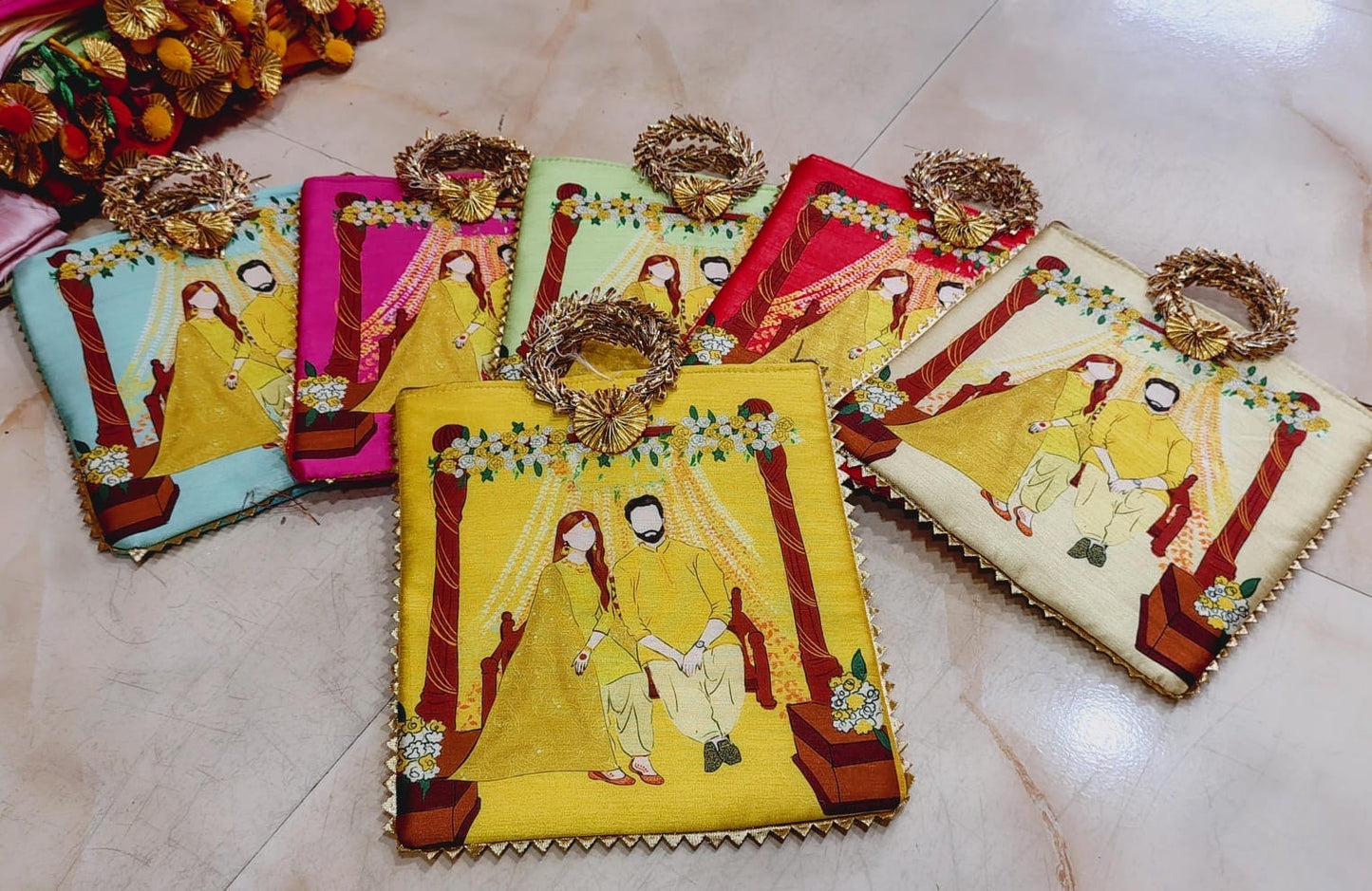Couple haldi bag