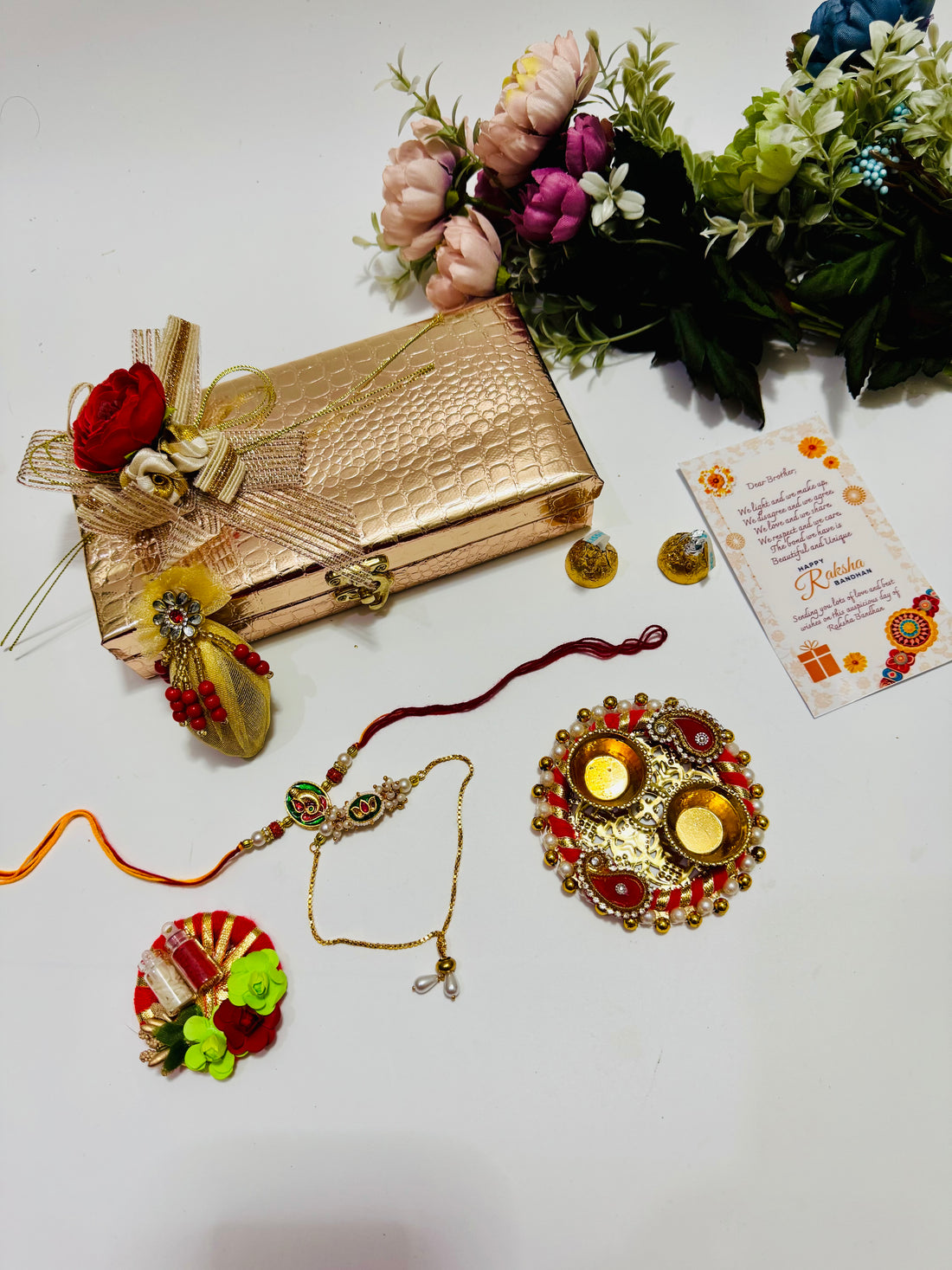 CODE SILVER RAKHI HAMPER main image 1