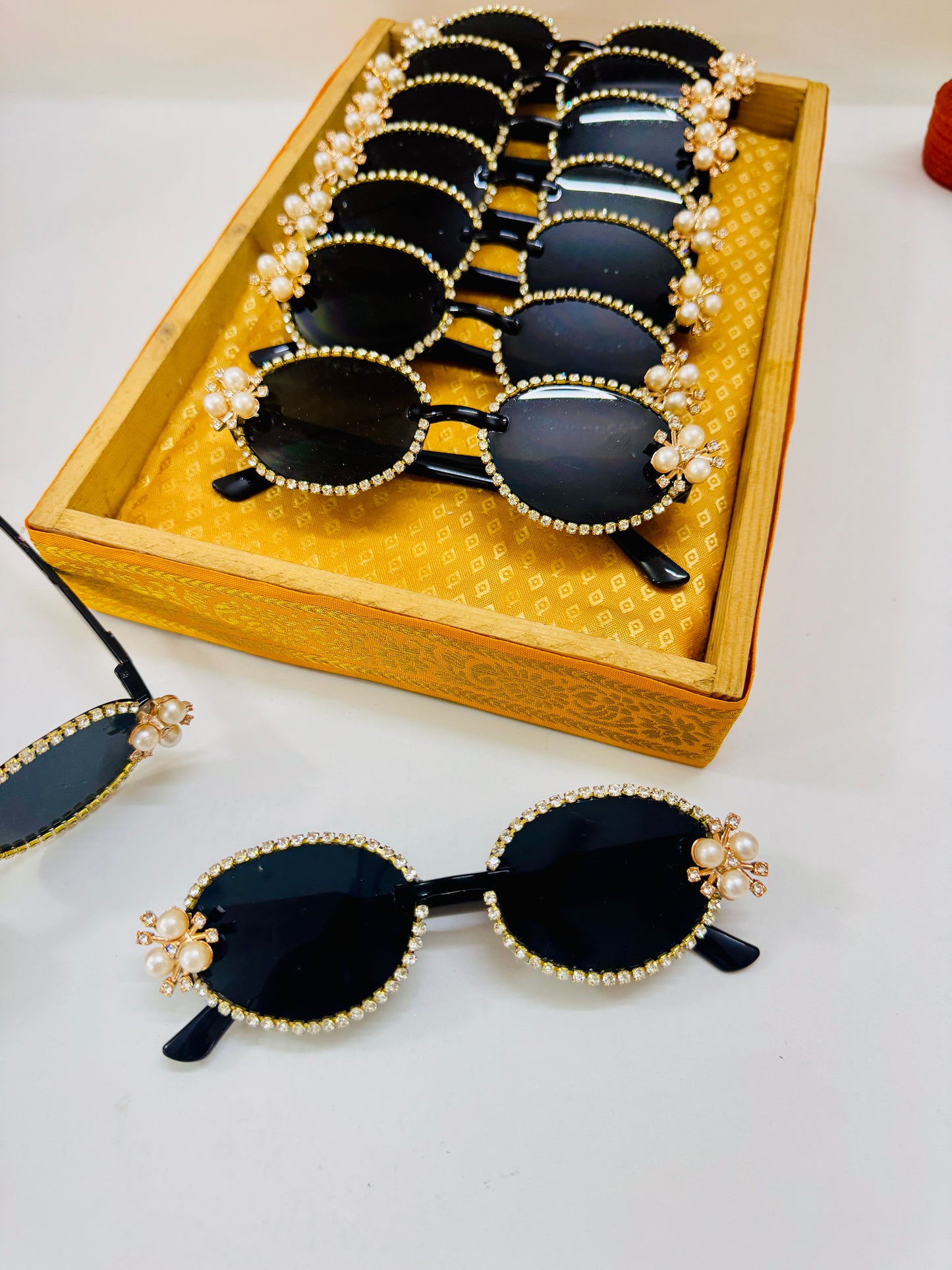 Designer Pearl Sunglasses