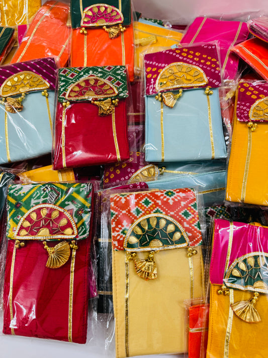 Ethnic Phone Bag for Wedding Return Gifts