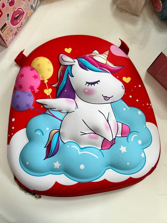 3D unicorn backpack