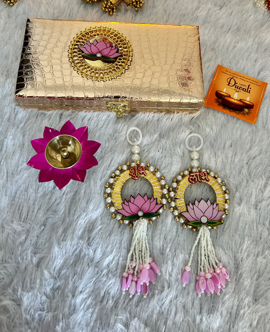 Golden Lotus Diwali Gift Hamper