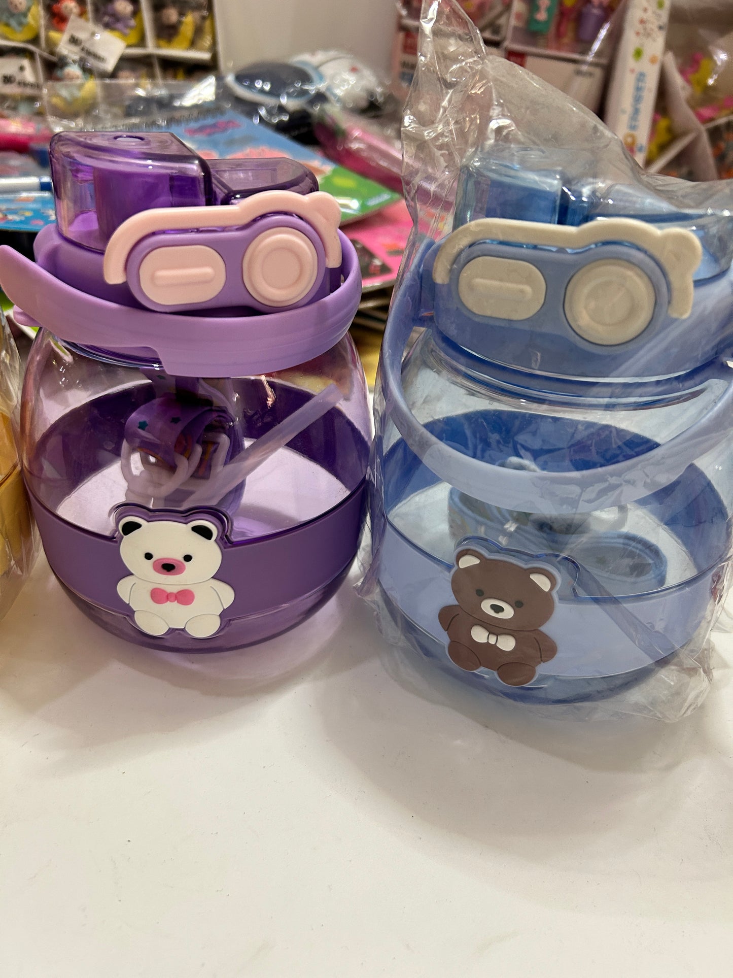 Kids sipper teddy bottle
