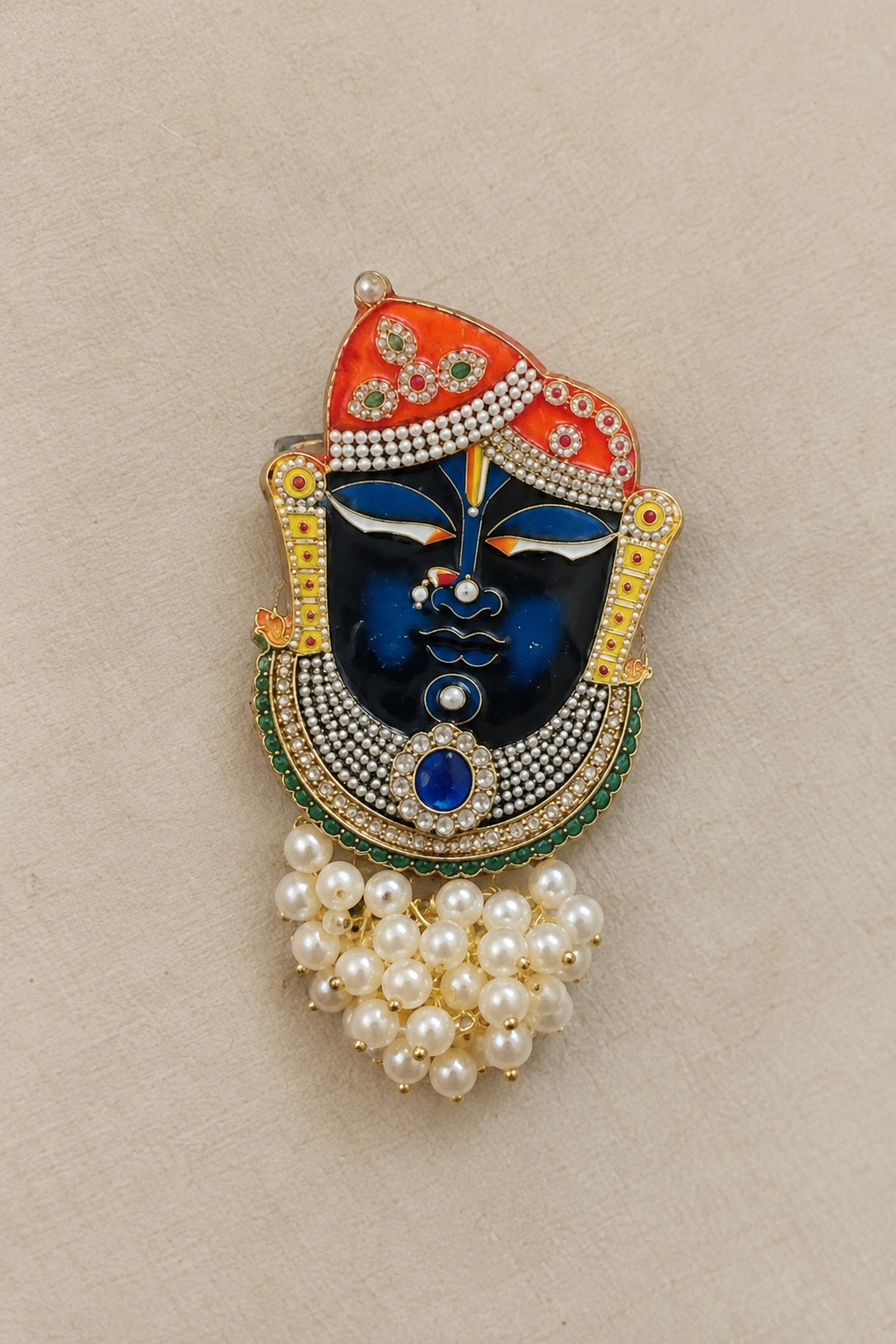 Shreenathji Brooch