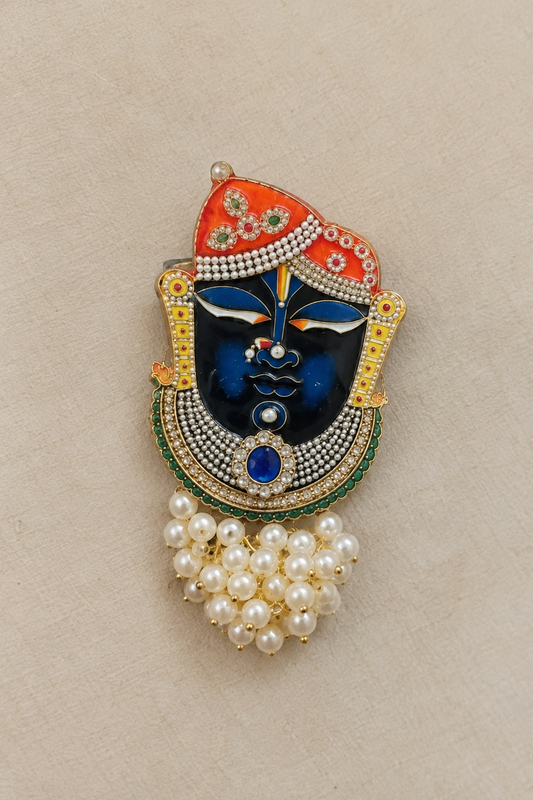 Shreenathji Brooch