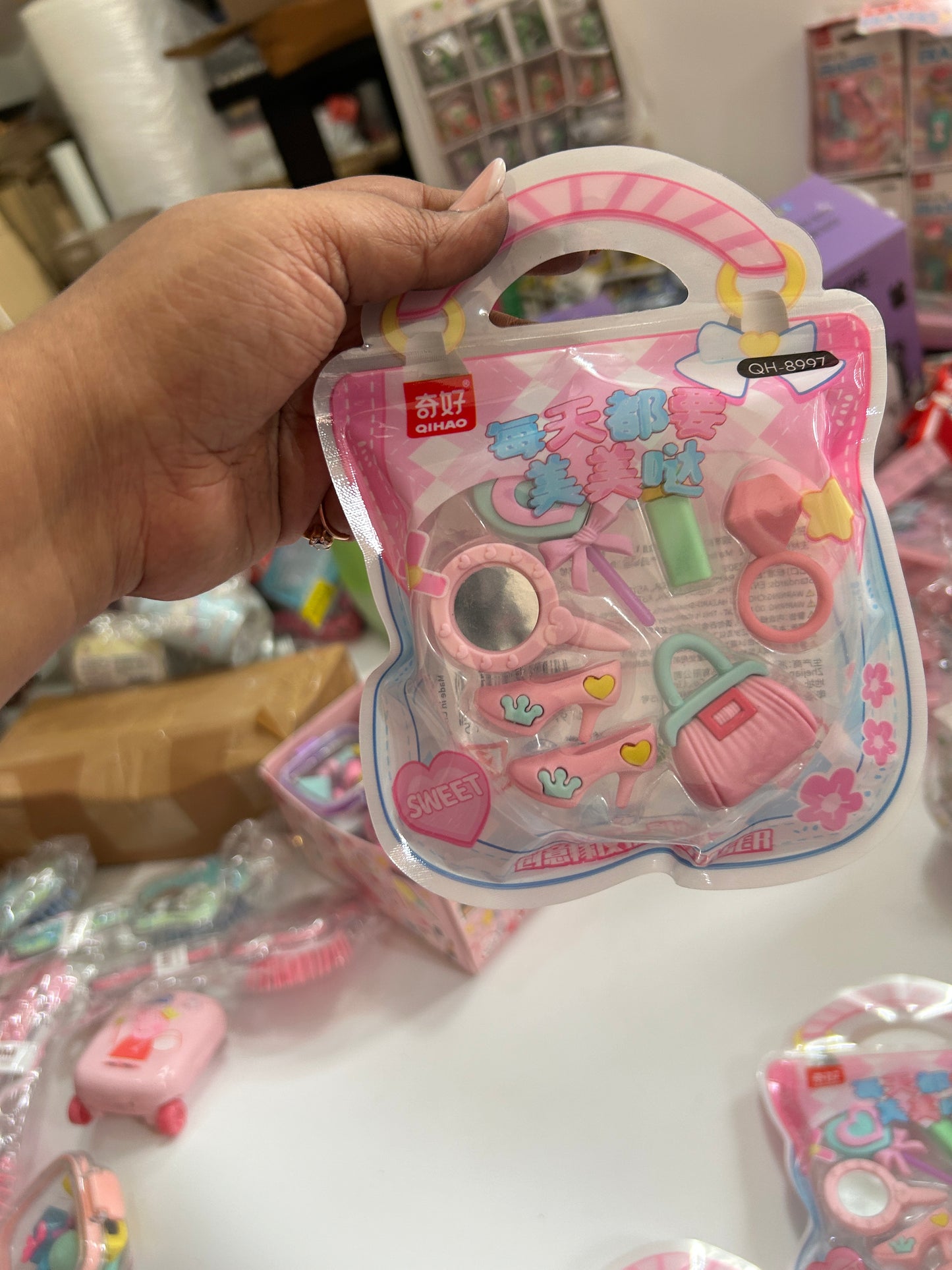 Makeup eraser set