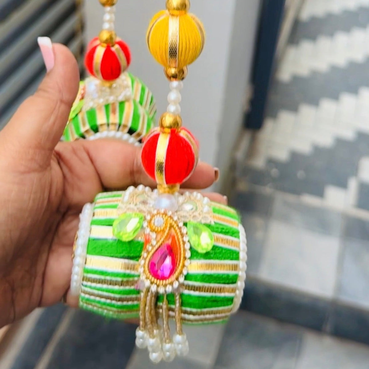 Damru Hanging (Pair )