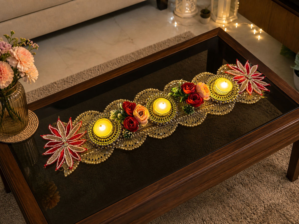 Mirror table decor