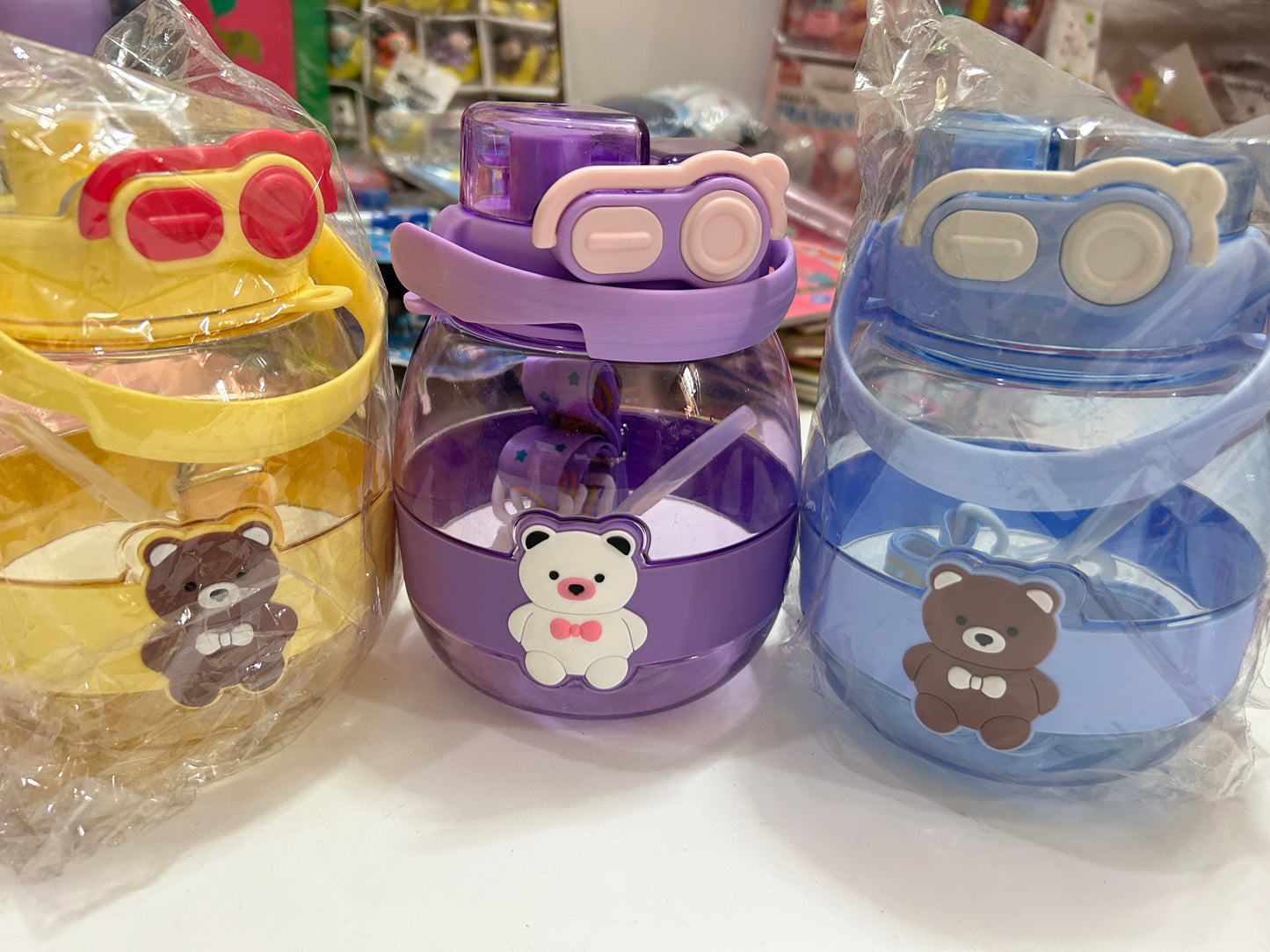 Kids sipper teddy bottle