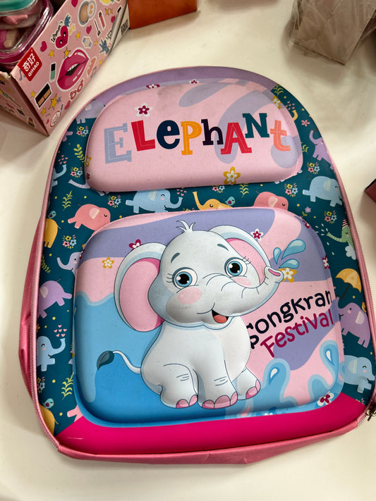 3d elephant back pack