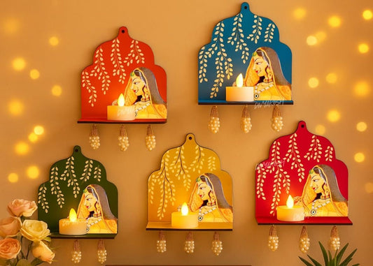 Jharokha Tea Light Holders