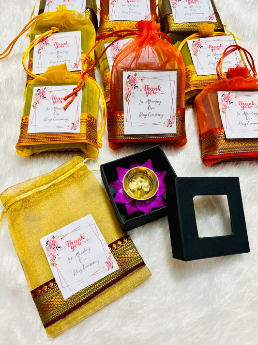 Lotus diya hamper