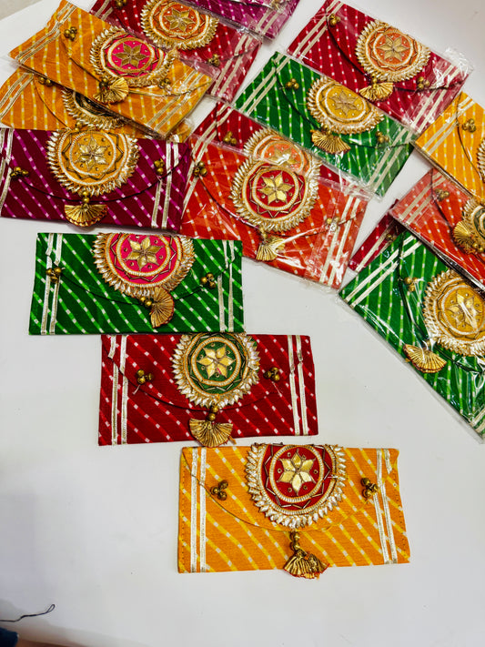 Leheriya gota envelope