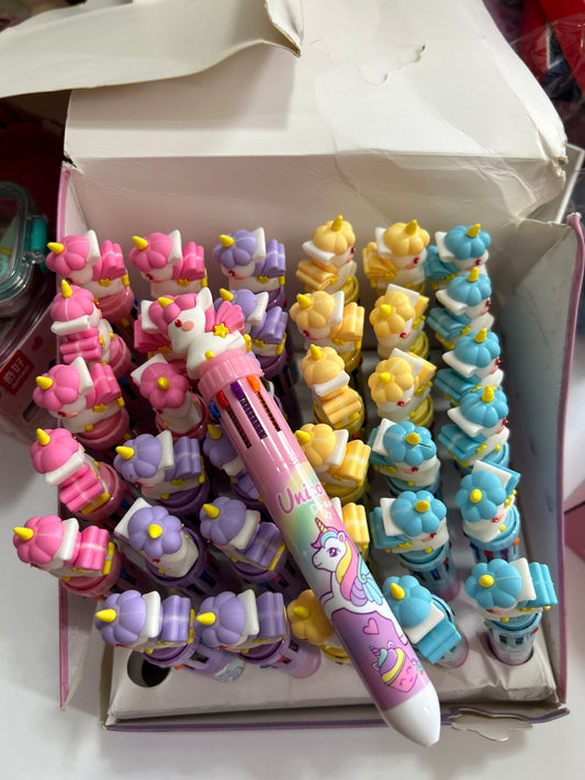 8 colors unicon pen