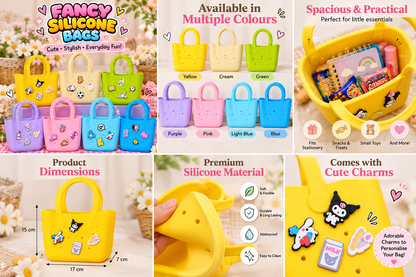 Fancy Silicone Bags – Cute & Stylish