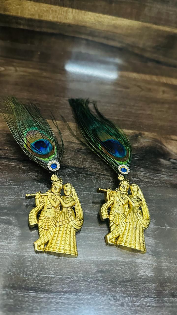 Radha Krishna broch