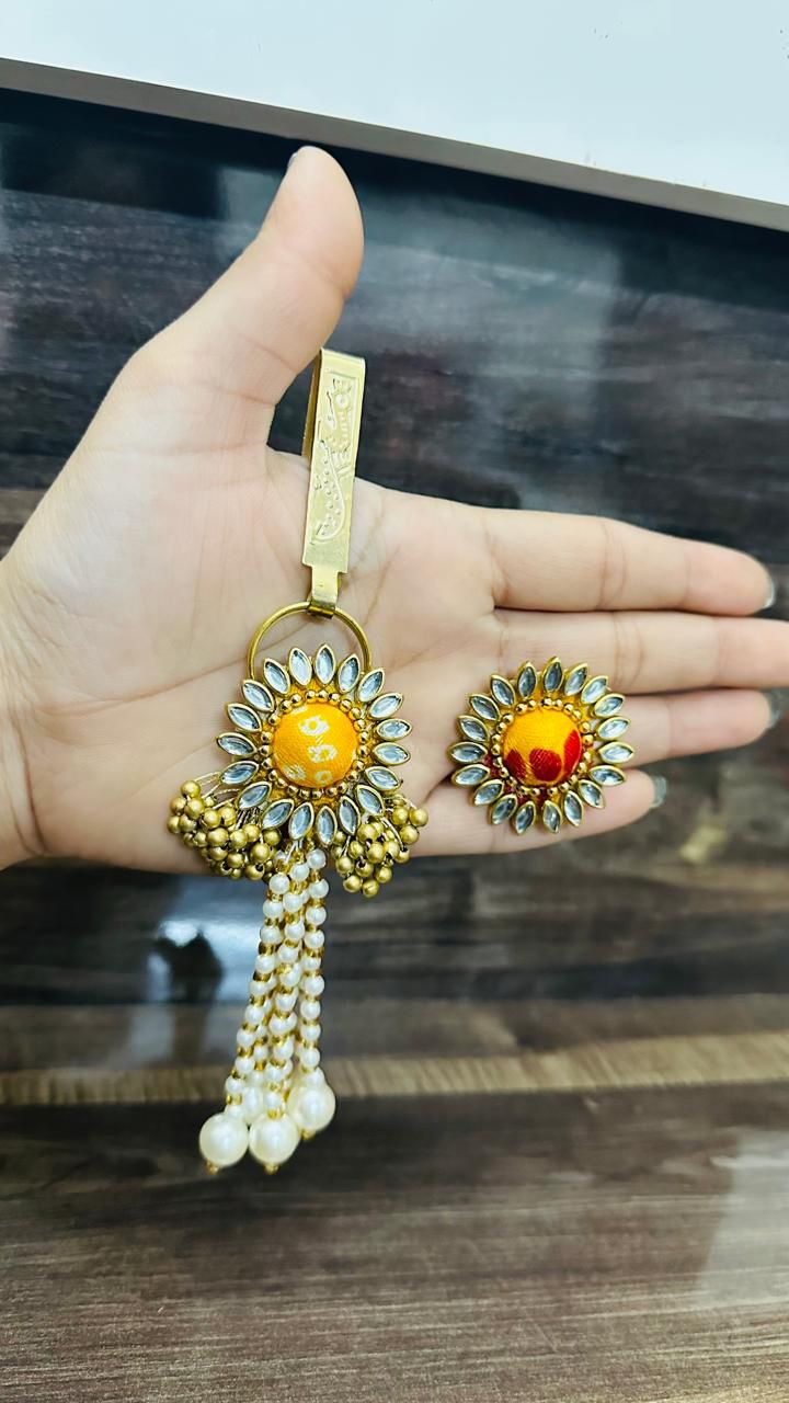 Bandhej satka and ring
