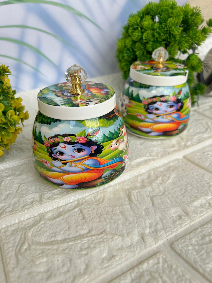 Krishna jar-1 pc – Swastik Hampers