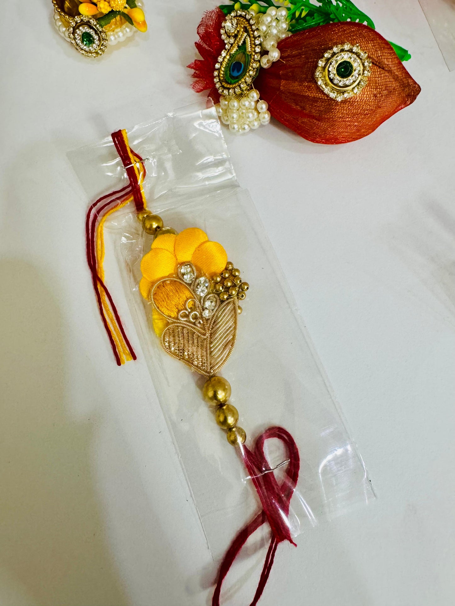 Zardozi work Rakhi