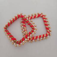 Gota beads bangles pair